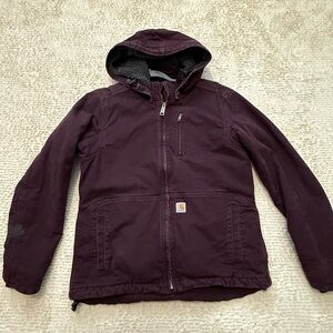 Carhartt Deep Purple Hooded Jacket